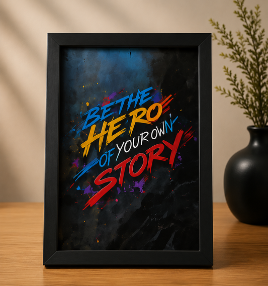Motivational Wall Art Frame Set – Inspirational Quotes & Modern Home Decor (Set of 3)